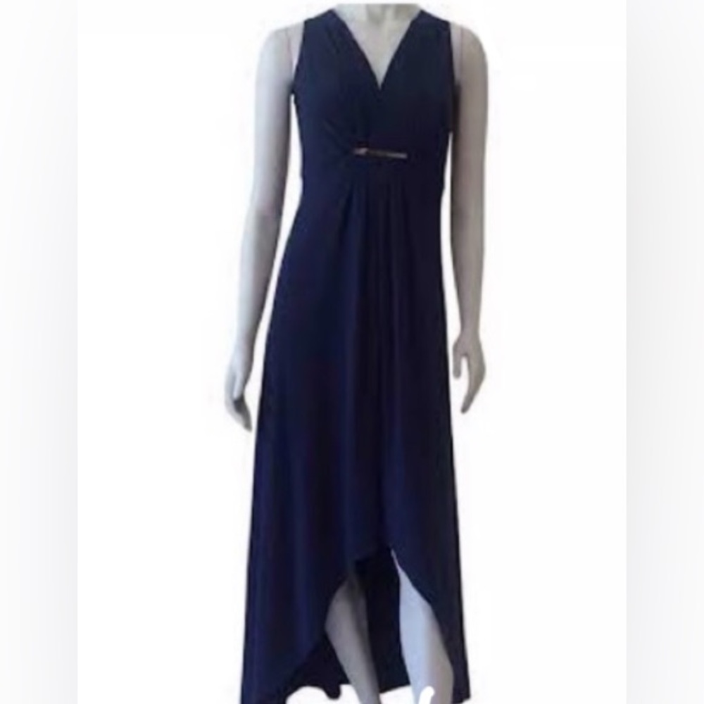 Michael Kors Navy High Low Dress